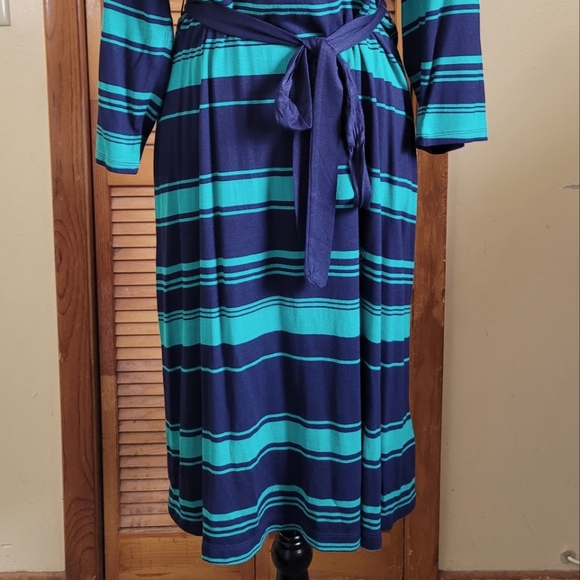 NWT Old Navy Women's Stripe Dress Size Large - Picture 3 of 12